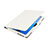 Handytasche Stand Schutzhülle Leder für Huawei MediaPad M3 Lite 10.1 BAH-W09 Weiß