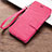 Handytasche Stand Schutzhülle Leder für Huawei Y6 Pro (2019) Pink
