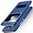 Handytasche Stand Schutzhülle Leder für Huawei Y7 Prime Blau