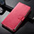 Handytasche Stand Schutzhülle Leder für Nokia 9 PureView Rot