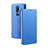 Handytasche Stand Schutzhülle Leder für Nokia X5 Blau