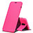 Handytasche Stand Schutzhülle Leder für Samsung Galaxy C8 C710F Pink