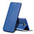 Handytasche Stand Schutzhülle Leder für Samsung Galaxy C9 Pro C9000 Blau