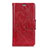 Handytasche Stand Schutzhülle Leder Hülle für Alcatel 3V Rot