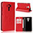 Handytasche Stand Schutzhülle Leder Hülle für Asus Zenfone 3 Laser Rot