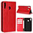 Handytasche Stand Schutzhülle Leder Hülle für Asus Zenfone 5z ZS620KL Rot