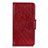 Handytasche Stand Schutzhülle Leder Hülle für Google Pixel 4 XL Rot