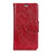 Handytasche Stand Schutzhülle Leder Hülle für HTC U11 Eyes Rot