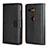 Handytasche Stand Schutzhülle Leder Hülle für Sony Xperia XZ2 Compact Schwarz