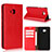Handytasche Stand Schutzhülle Leder Hülle L01 für Asus Zenfone 4 Selfie Pro Rot