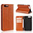 Handytasche Stand Schutzhülle Leder Hülle L01 für Asus Zenfone 4 ZE554KL Orange