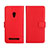 Handytasche Stand Schutzhülle Leder Hülle L01 für Asus Zenfone 5 Rot