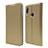 Handytasche Stand Schutzhülle Leder Hülle L01 für Asus Zenfone Max Pro M2 ZB631KL Gold
