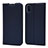Handytasche Stand Schutzhülle Leder Hülle L01 für Huawei Enjoy 8S Blau
