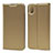 Handytasche Stand Schutzhülle Leder Hülle L01 für Huawei Enjoy 8S Gold