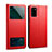 Handytasche Stand Schutzhülle Leder Hülle L01 für Huawei Honor View 30 Pro 5G Rot
