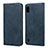 Handytasche Stand Schutzhülle Leder Hülle L01 für Samsung Galaxy A10 Blau