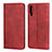 Handytasche Stand Schutzhülle Leder Hülle L01 für Samsung Galaxy A70S Rot