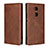 Handytasche Stand Schutzhülle Leder Hülle L01 für Sony Xperia XA2 Ultra Braun