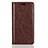 Handytasche Stand Schutzhülle Leder Hülle L01 für Sony Xperia XZ2 Compact Braun