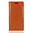 Handytasche Stand Schutzhülle Leder Hülle L01 für Sony Xperia XZ2 Compact Orange