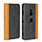 Handytasche Stand Schutzhülle Leder Hülle L01 für Sony Xperia XZ3 Schwarz