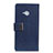Handytasche Stand Schutzhülle Leder Hülle L02 für HTC U11 Life Blau