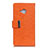 Handytasche Stand Schutzhülle Leder Hülle L02 für HTC U11 Life Orange