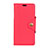 Handytasche Stand Schutzhülle Leder Hülle L02 für HTC U12 Life Rot