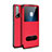 Handytasche Stand Schutzhülle Leder Hülle L02 für Huawei Nova 6 Rot
