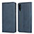 Handytasche Stand Schutzhülle Leder Hülle L02 für Samsung Galaxy A30S Blau