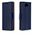 Handytasche Stand Schutzhülle Leder Hülle L02 für Sony Xperia 10 Blau