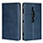 Handytasche Stand Schutzhülle Leder Hülle L02 für Sony Xperia XZ2 Premium Blau