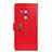 Handytasche Stand Schutzhülle Leder Hülle L03 für HTC U11 Eyes Rot