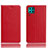Handytasche Stand Schutzhülle Leder Hülle L03 für Huawei P40 Lite Rot