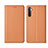 Handytasche Stand Schutzhülle Leder Hülle L03 für Realme XT Orange