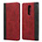 Handytasche Stand Schutzhülle Leder Hülle L03 für Sony Xperia 1 Rot