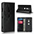 Handytasche Stand Schutzhülle Leder Hülle L03 für Sony Xperia XZ3 Schwarz