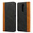 Handytasche Stand Schutzhülle Leder Hülle L03 für Sony Xperia XZ4 Schwarz