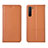 Handytasche Stand Schutzhülle Leder Hülle L04 für Oppo Find X2 Lite Orange