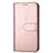 Handytasche Stand Schutzhülle Leder Hülle L04 für Samsung Galaxy S20 Ultra 5G Rosegold