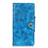 Handytasche Stand Schutzhülle Leder Hülle L05 für Asus Zenfone Max Plus M2 ZB634KL Blau