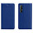 Handytasche Stand Schutzhülle Leder Hülle L05 für Oppo Find X2 Neo Blau