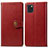 Handytasche Stand Schutzhülle Leder Hülle L05 für Samsung Galaxy A81 Rot