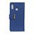 Handytasche Stand Schutzhülle Leder Hülle L06 für Asus Zenfone Max ZB555KL Blau