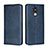Handytasche Stand Schutzhülle Leder Hülle L06 für Huawei Mate 20 Lite Blau