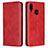 Handytasche Stand Schutzhülle Leder Hülle L06 für Huawei Nova 3e Rot