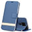 Handytasche Stand Schutzhülle Leder Hülle L07 für Huawei Mate 30 Lite Blau