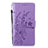 Handytasche Stand Schutzhülle Leder Hülle L08 für Huawei P20 Violett
