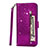 Handytasche Stand Schutzhülle Leder Hülle L08 für Samsung Galaxy S20 Ultra 5G Violett